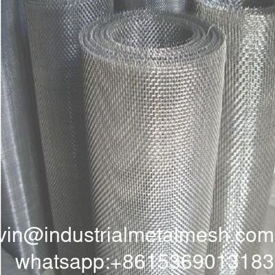 5.5m 6m 5m 4m AISI304 316 Kawat Baja Tahan Karat 1.2mm 5X5 Mesh Kawat Layar untuk Pabrik Kertas