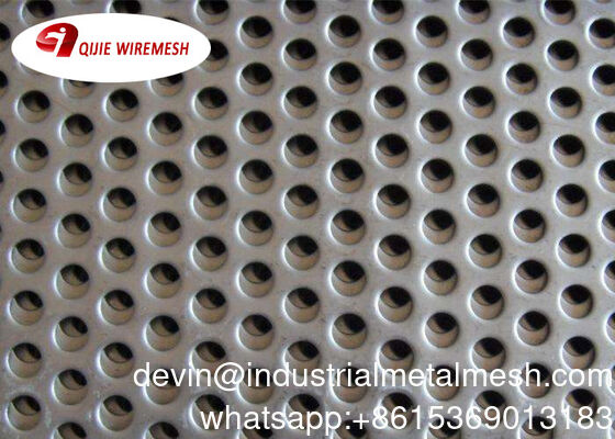 Bulat lubang berlubang Metal Mesh Stainless Steel Punching Mesh
