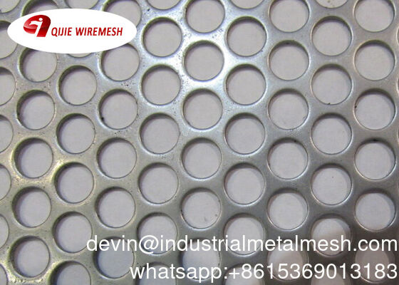 Bulat lubang berlubang Metal Mesh Stainless Steel Punching Mesh