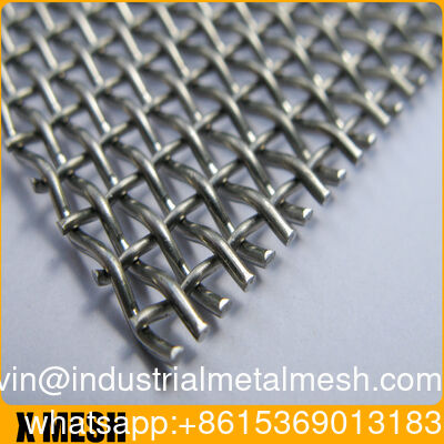 Customized Roll Size Woven 316L Stainless Steel Wire Mesh for Industrial Filtration