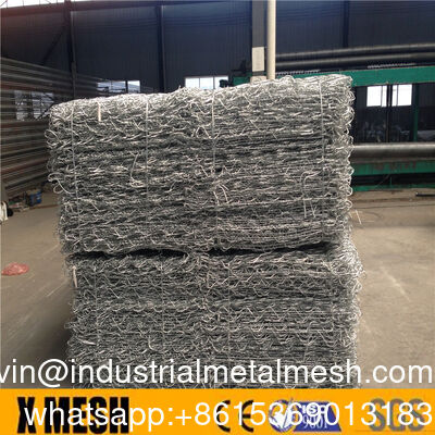 Slope Protection Gabion Net Hot-DIP Galvanized Steel Wire Mesh