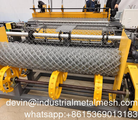 Galvanized PVC Coated Low Carbon Steel Wire 60*60mm Chain Link Fence