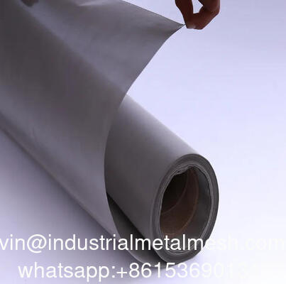 Harga Murah Fine Woven Stainless Steel Fine Polymer Extruder Mesh Screen