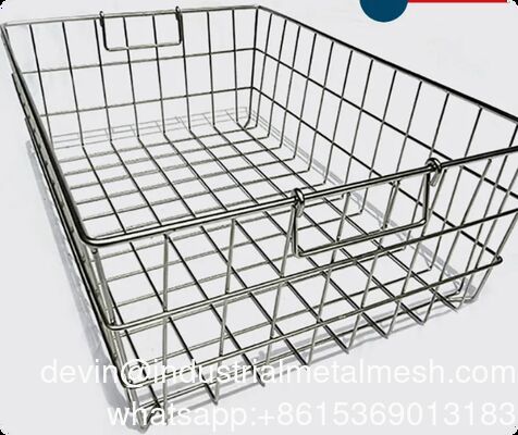 Stainless Steel Basket Tray for Sterilization Sasket with Electrolytic Polishing Treatment for Laboratory