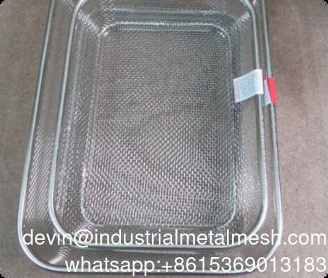 Keranjang Kawat Anyaman Stainless Steel yang Disesuaikan