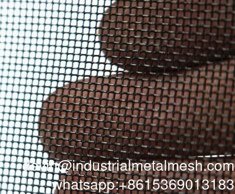 Jendela Anti Serangga 14X14 Aluminium Hitam