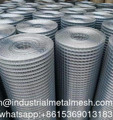Harga yang baik Galvanized Welded Wire Mesh Rolls untuk Rabbit Bird Hewan Pet Cages
