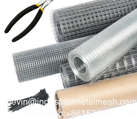 Gulvanis Baja Las Lubang Kotak 3x3 Kawat 2.0mm Gulungan Kawat Las Pagar