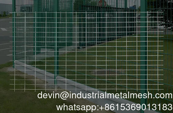 Panel Jaring Kawat Las Produsen China Harga Murah Grosir Galvanis 50mmx100mm