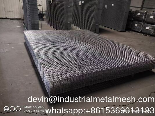 Pabrik Panel Wire Mesh Dilas Galvanis 150X50mm