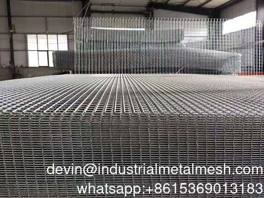 Low-Carbon Iron Wire Welded Mesh Panel Sebelum Hot Galvanized