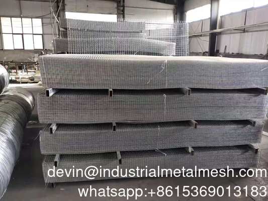 Low-Carbon Iron Wire Welded Mesh Panel Sebelum Hot Galvanized