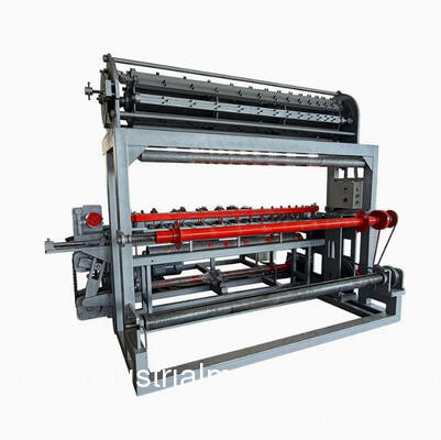 Full Auto Grassland Field Fence Machine Galvanized Farm Cattle Fence Mesin Tenun