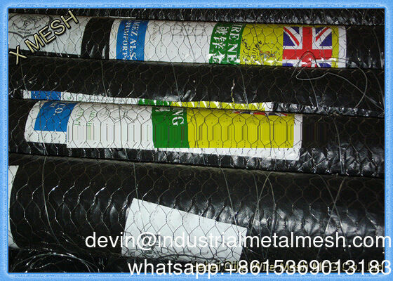 Wire Mesh Penghalang Hewan Ternak Heksagonal Elektro Galvanis Tahan Korosi untuk Penggunaan Di Luar Ruangan