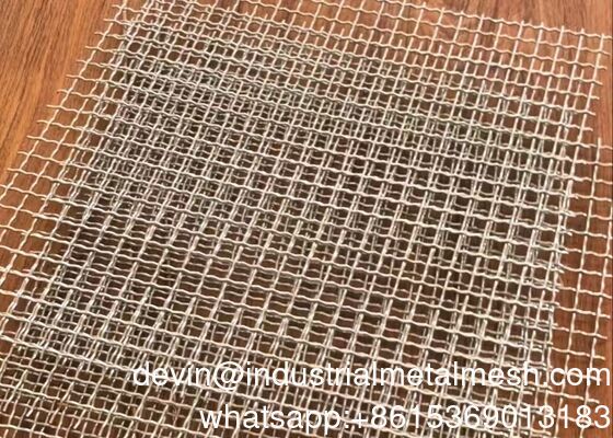 20mm Pembukaan Layar Kawat Mesh Aluminium Berkerut Untuk Pemeliharaan Babi