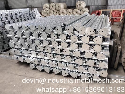 Keamanan Panel Pagar Keamanan 3D Wire Mesh yang dilas dengan kekuatan tinggi