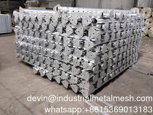 Keamanan Panel Pagar Keamanan 3D Wire Mesh yang dilas dengan kekuatan tinggi