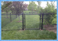 11.5 Gauge Hijau PVC Coated Galvanized Chain Link Fence untuk kebun pertanian