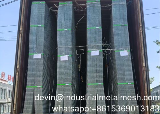 Panel Jaring Las Galvanis Elektro 2*2 2m*1m untuk Konstruksi
