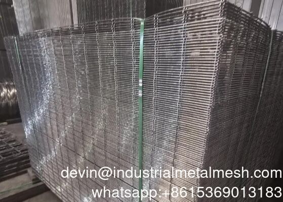 Panel Pagar Kawat Las Galvanis Panel Logam