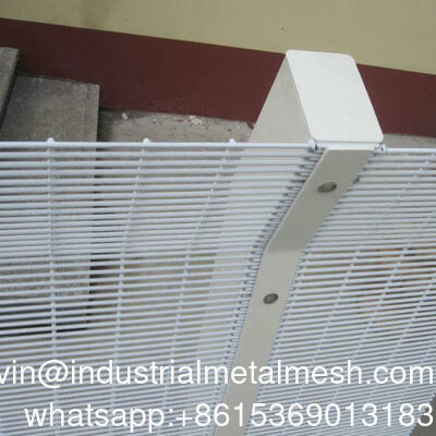 358 Anti Climb Security Fence untuk Bandara Penjara Border Industrial Boundary