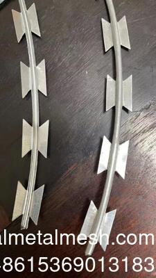 Tear Blade BTO-30 Razor Wire Concertina Flat Wrap Razor Wire Pagar