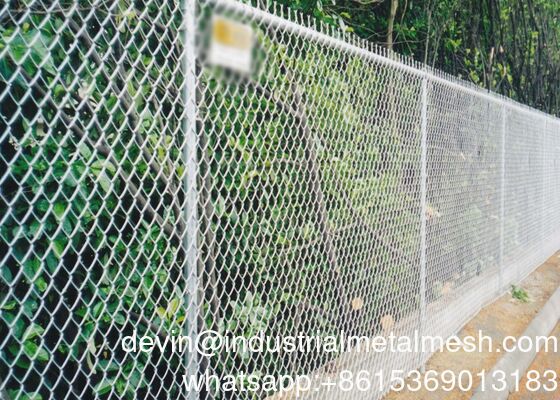 Pagar Rantai Galvanis Serbaguna untuk Situs Konstruksi