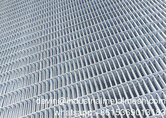 High Security 358 Anti Climb Anti Cut Clear-Vu Mesh Fence Hard Duty Dekorasi Pagar