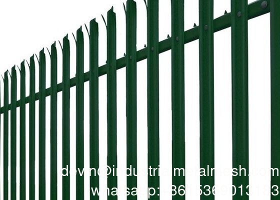 Sistem Pagar Pengaman Palisade Bentuk D dan W