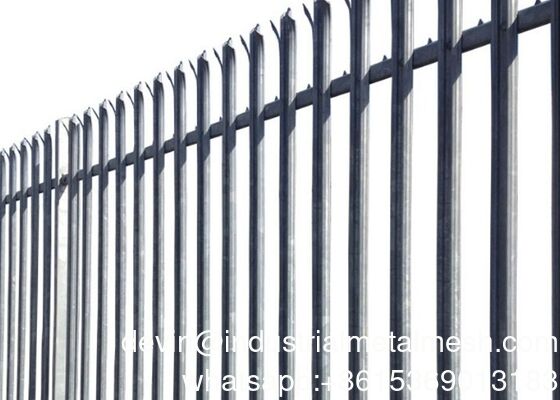 Sistem Pagar Pengaman Palisade Bentuk D dan W