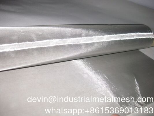 304 304L 316 316L Plain Weave Metal Filter Screen Square Stainless Steel Woven Wire Mesh untuk industri filtrasi dan konstruksi