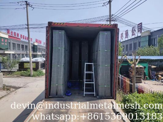 2.5mm 3.0mm Hot DIP Galvanized Welded Wire Mesh Panel Steel Wire Mesh Sheet untuk Konstruksi
