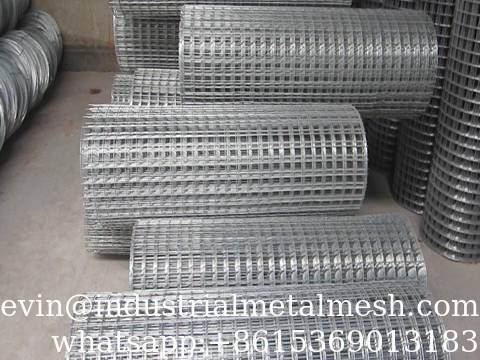 Stabil-Struktur Tinggi-Kekuatan awet Listrik Galvanized Welded Wire Mesh 3/8 " × 24BWG × 0.9mm × 30m, Struktur stabil