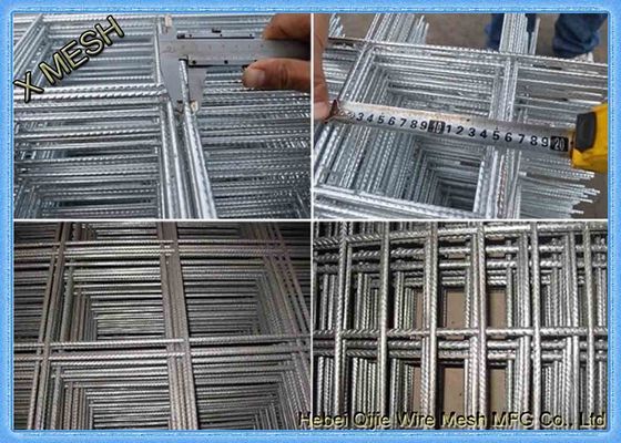 10mm Bar Baja Dilas Wire Mesh Memperkuat Panel Beton 6,2 X 2,4 M Ukuran
