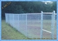 10 Ft 9 gauge rantai pagar keamanan Sistem Komersial Galvanis untuk industri