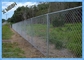 Hot mencelupkan galvanis, 6 kaki rantai, Tautan pagar kawat siklon untuk pagar pedesaan