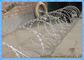 Keamanan Dilindungi Concertina Razor Wire Fence Bto-22 Dengan Klip