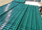 Keamanan Welded 3D Curvy Wire Mesh Pagar Panel PVC Coated 2.0-4.0mm Wire Gauge