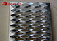 Stainless 2MM Galvanized Steel Grating 240 * 4020MM / Pelat Tapak Anti Slip
