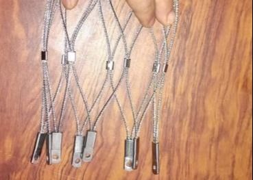Ss 316 Ferrule Inox Kabel Fleksibel Kawat Tali Stainless Steel Mesh