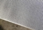 Staggered tahan karat baja Perforated Sheet Logam 0.81mm Tebal Fit Pertanian