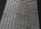 Kain Tenun Polos Logam Stainless Steel Woven Wire Mesh Dekoratif Untuk Lemari