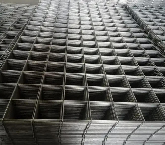 Panel Jaring Kawat Las Galvanis Konstruksi 3.0mm