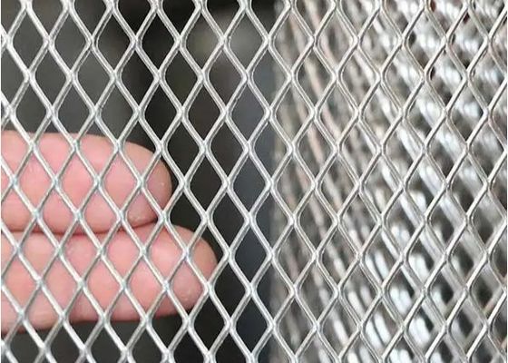 Pemrosesan Peregangan Mesh Logam Stainless Steel yang Diperluas