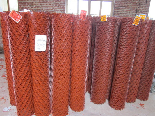 Pelindung Stainless Steel Expanded Metal Mesh Tenunan Polos Berlubang