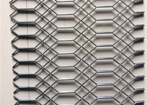 Stainless Steel 304 Flattened Expanded Metal Wire Mesh Untuk Dekorasi