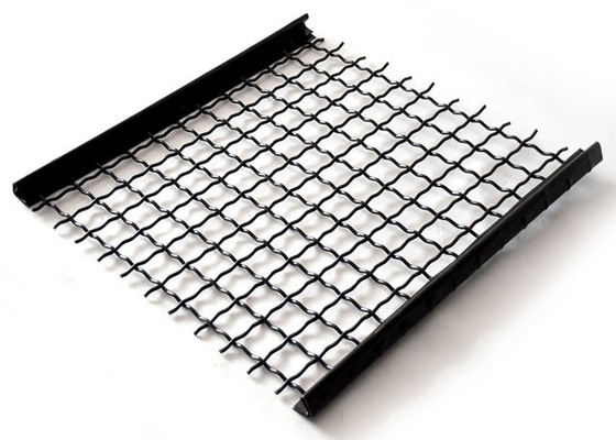 3 / 4in Aperture Stainless Steel Crimped Wire Mesh Untuk Screening Mesh