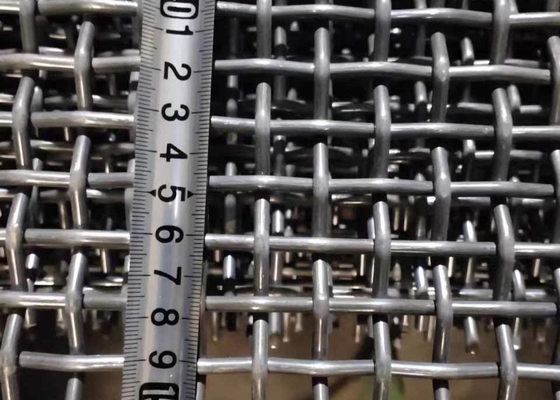 Penambangan Kawat Baja Tarik Tinggi Batu Vibrating Screen Mesh Untuk Saringan Batu