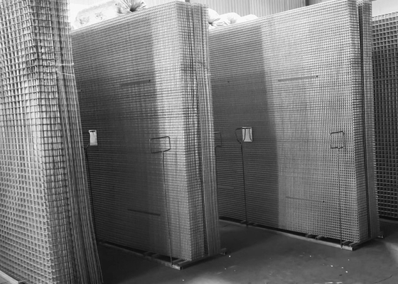 Hot Dipped Galvanized Welded Wire Mesh Panel Regular Ukuran 2 X 2 Inch