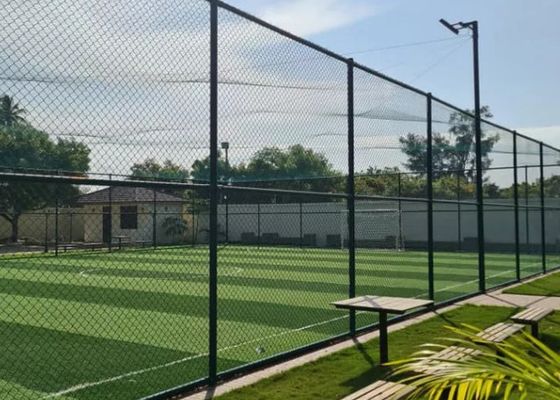 Anti Climb PVC Coated Wire Mesh Pagar 1530mm 1830mm 2030mm Untuk Multi Warna